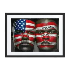 Luxury Framed Wall Art – Freedom | Empowering Collector’s Piece