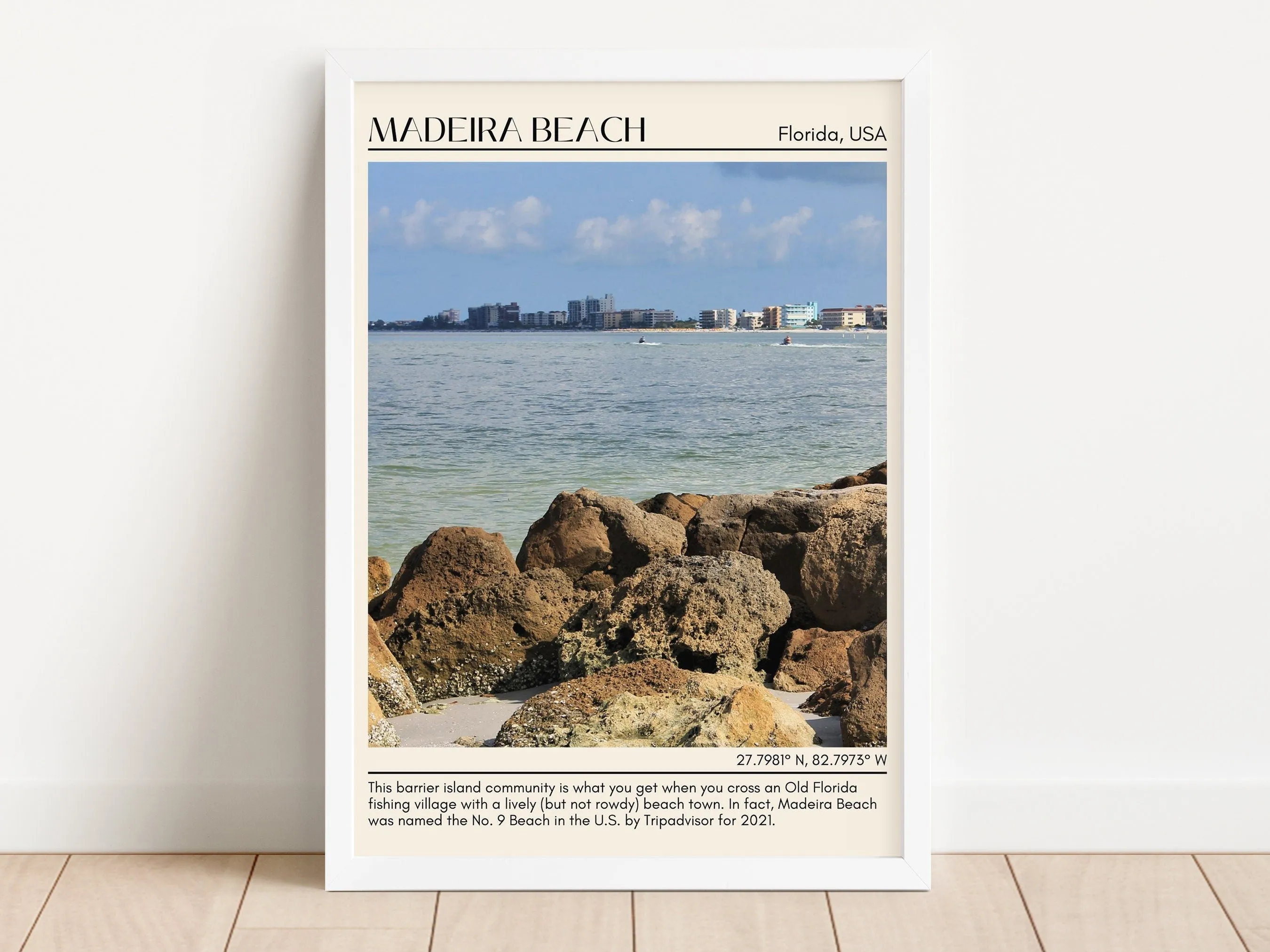 Madeira Beach Wall Canvas, USA