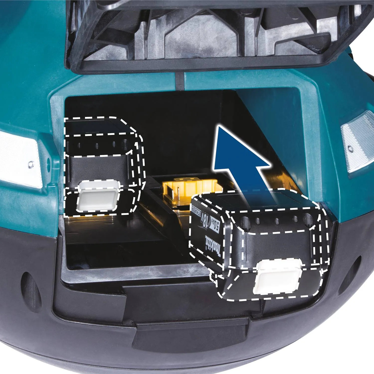 Makita DML810 18V LXT Self-Righting LED Work Light (Tool Only)