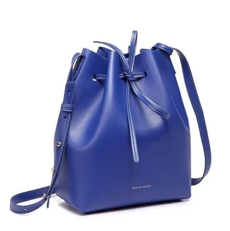 MANSURSTUDIOS bucket bag, mansur women split leather shoulder bag