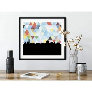 Maracaibo, Venezuela geometric skyline