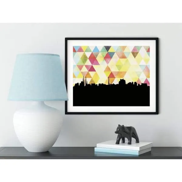 Maracaibo, Venezuela geometric skyline