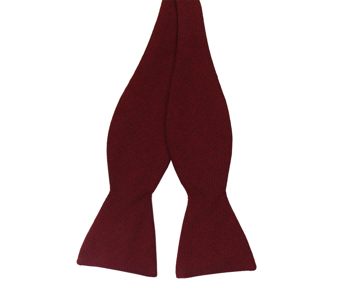 Maroon Bow Tie
