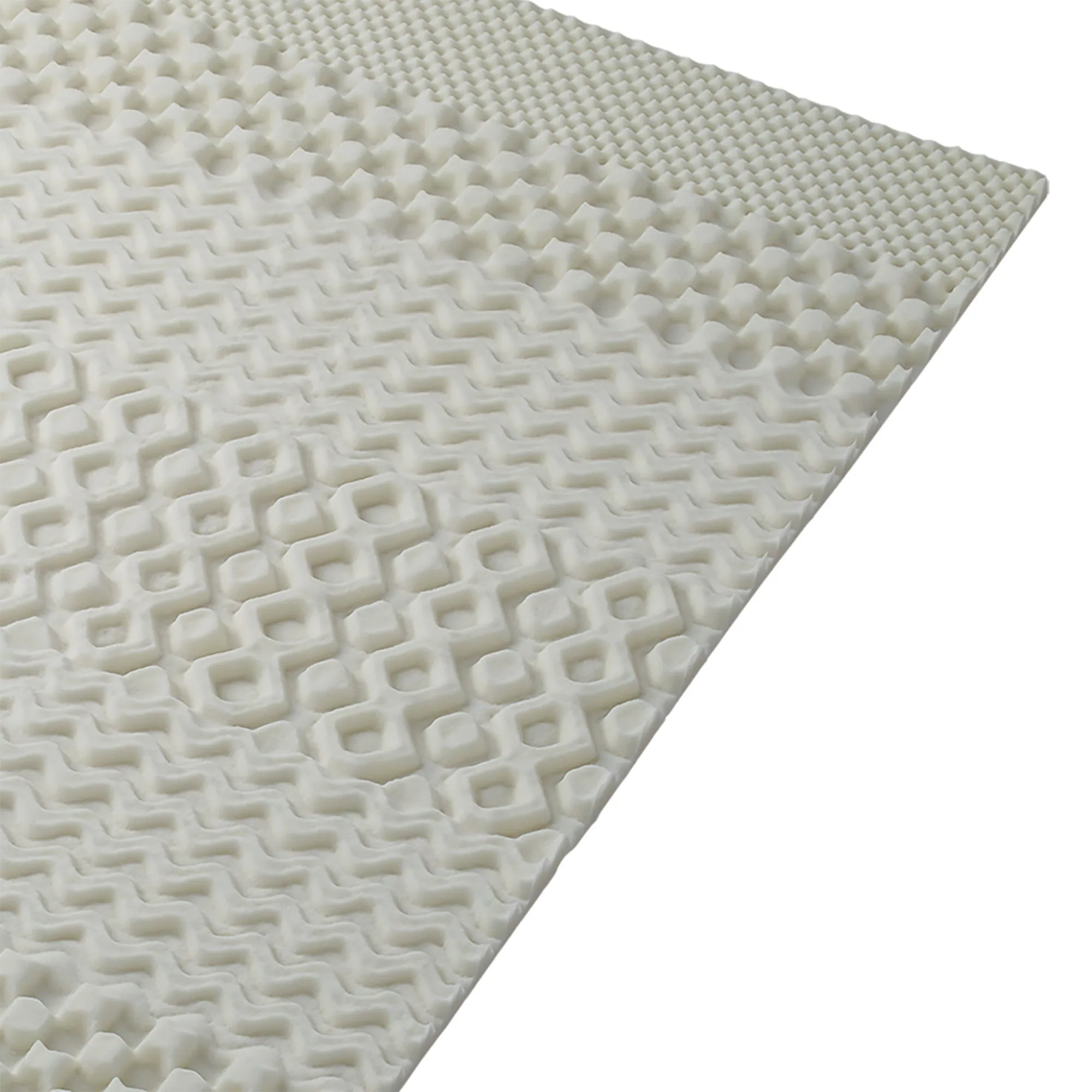 Mattress Foam Topper Pad Memory Twin XL Size Bed, 1.25 inch, 7-Zone NEW
