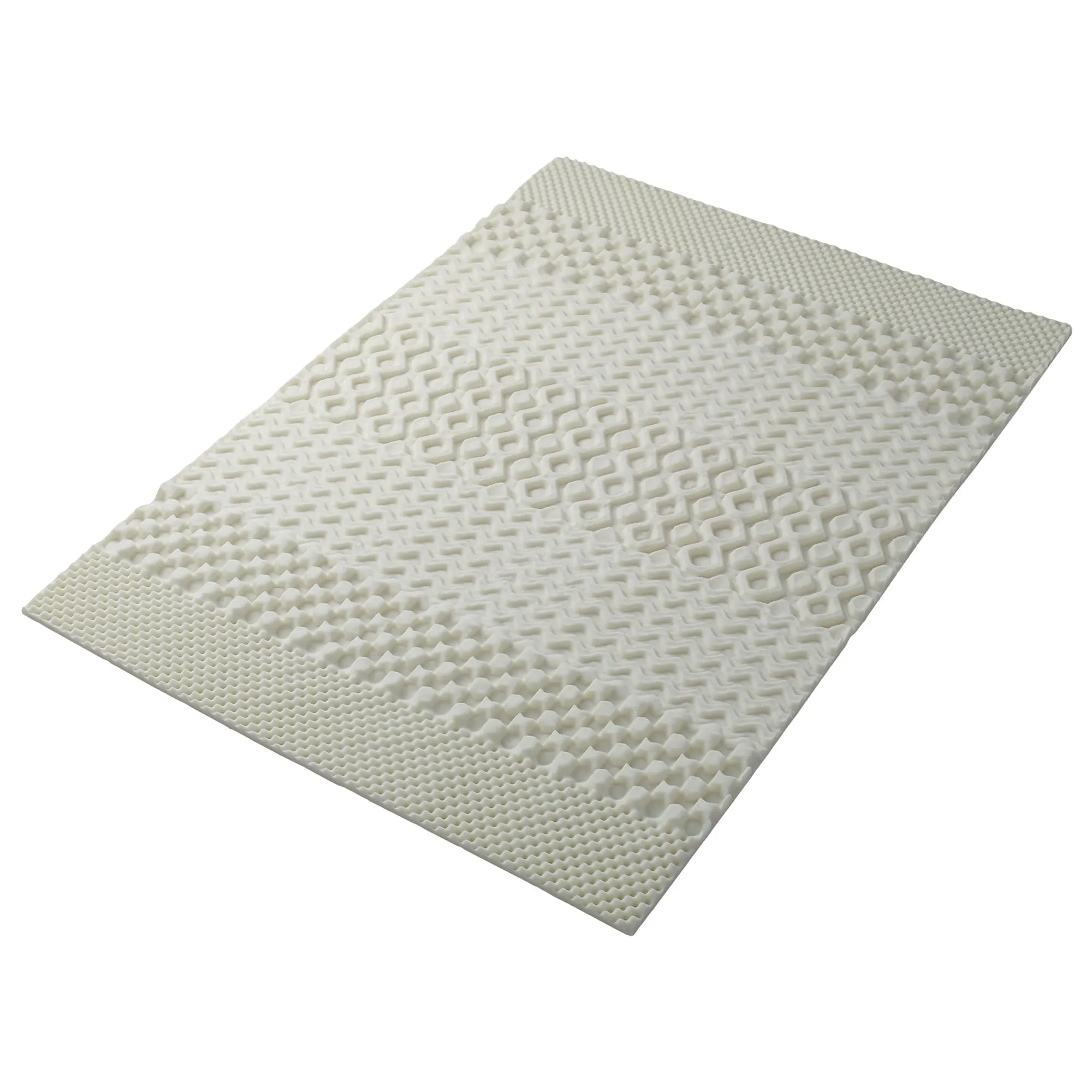 Mattress Foam Topper Pad Memory Twin XL Size Bed, 1.25 inch, 7-Zone NEW