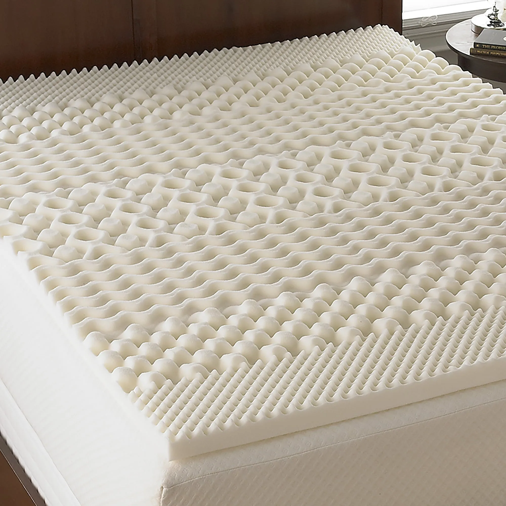 Mattress Foam Topper Pad Memory Twin XL Size Bed, 1.25 inch, 7-Zone NEW