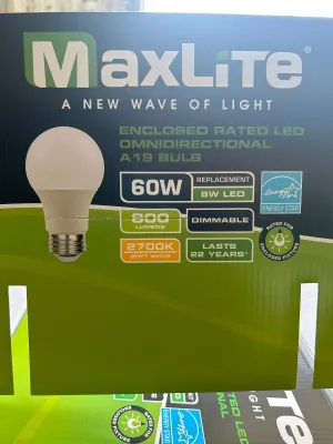 MaxLite E10A19D27/4P/WS1