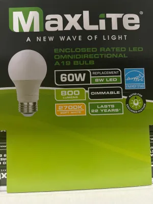 MaxLite E8A19D27/4P/WS1S