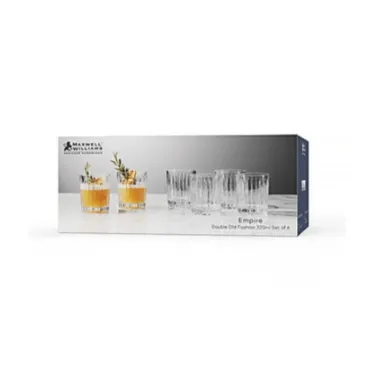 Maxwell & Williams default Double Old Fashion Set of 6 320ml MQ0006