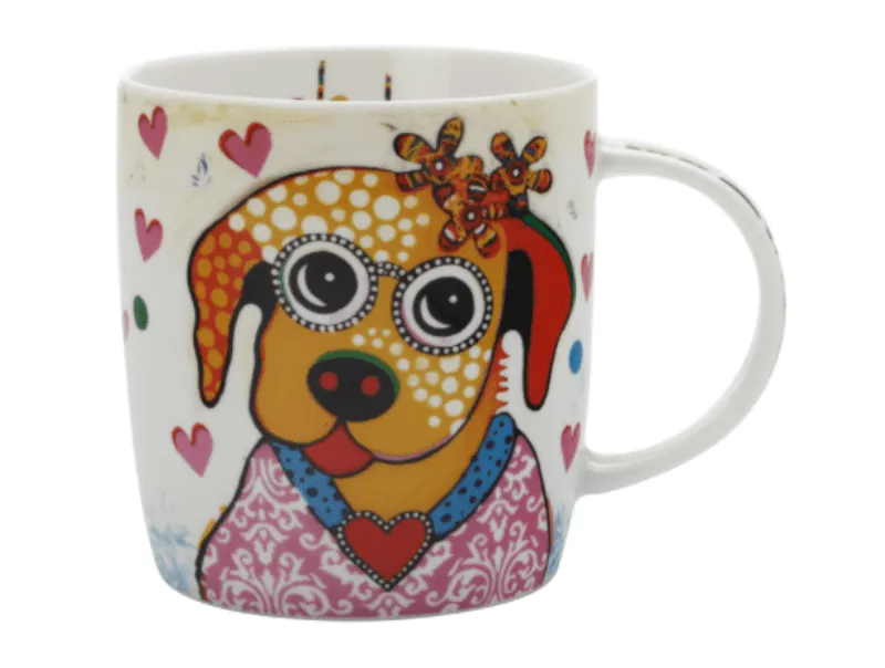Maxwell & Williams Smile Style Mug 370ML Posey
