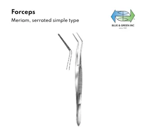 Meriam Forceps, Serrated (HSC 021-09)