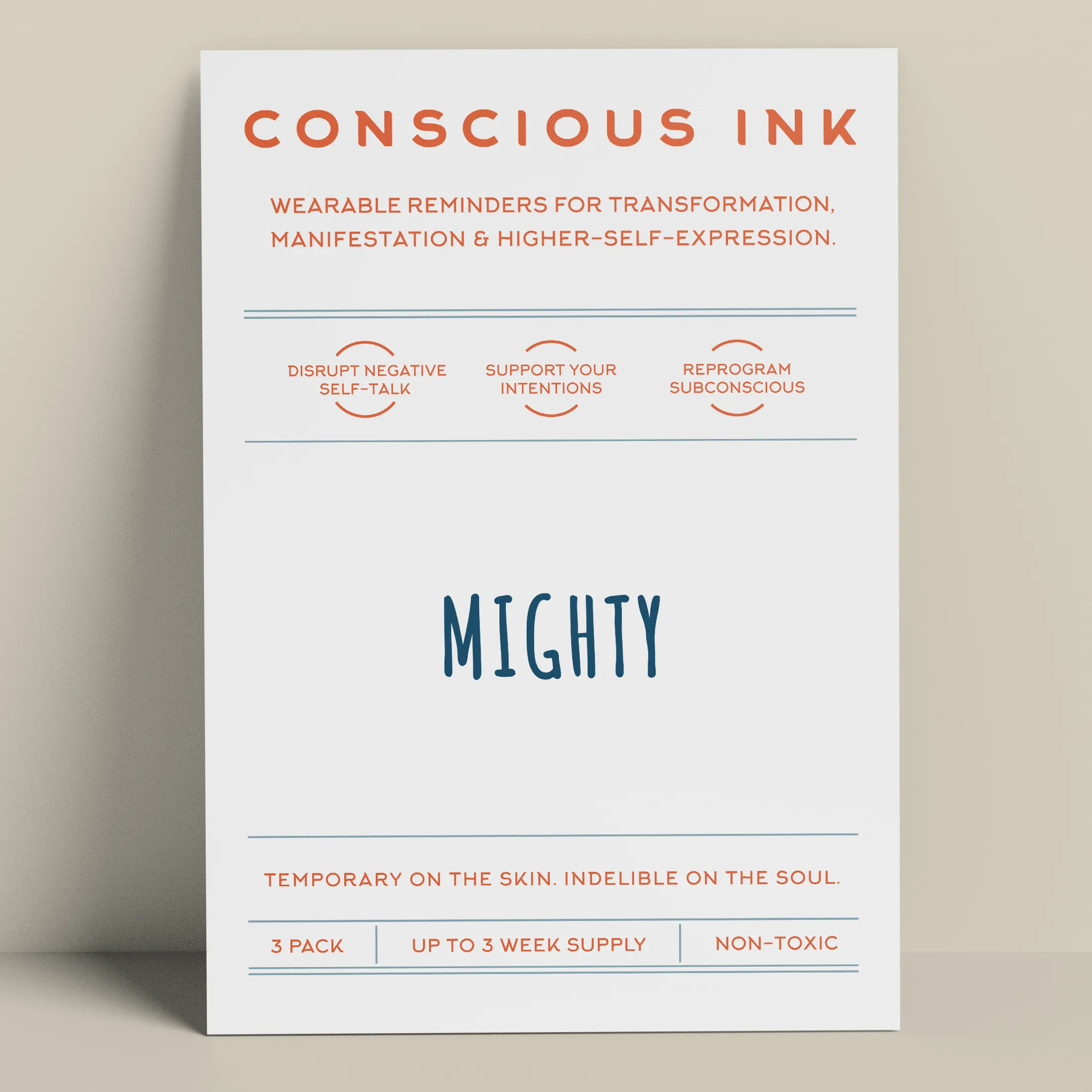 Mighty Manifestation Tattoo
