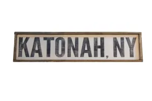 Mini Katonah NY Vintage Style Sign