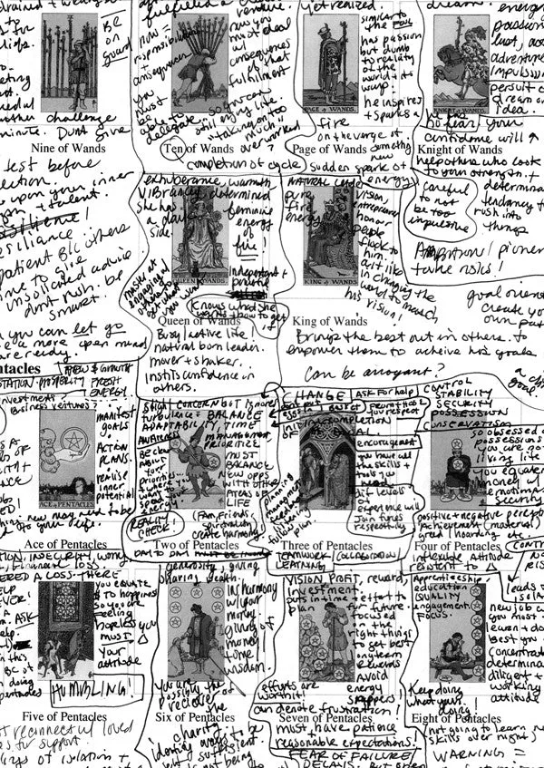 MISFIT Holly Simple Tarot Illustrated Guidebook