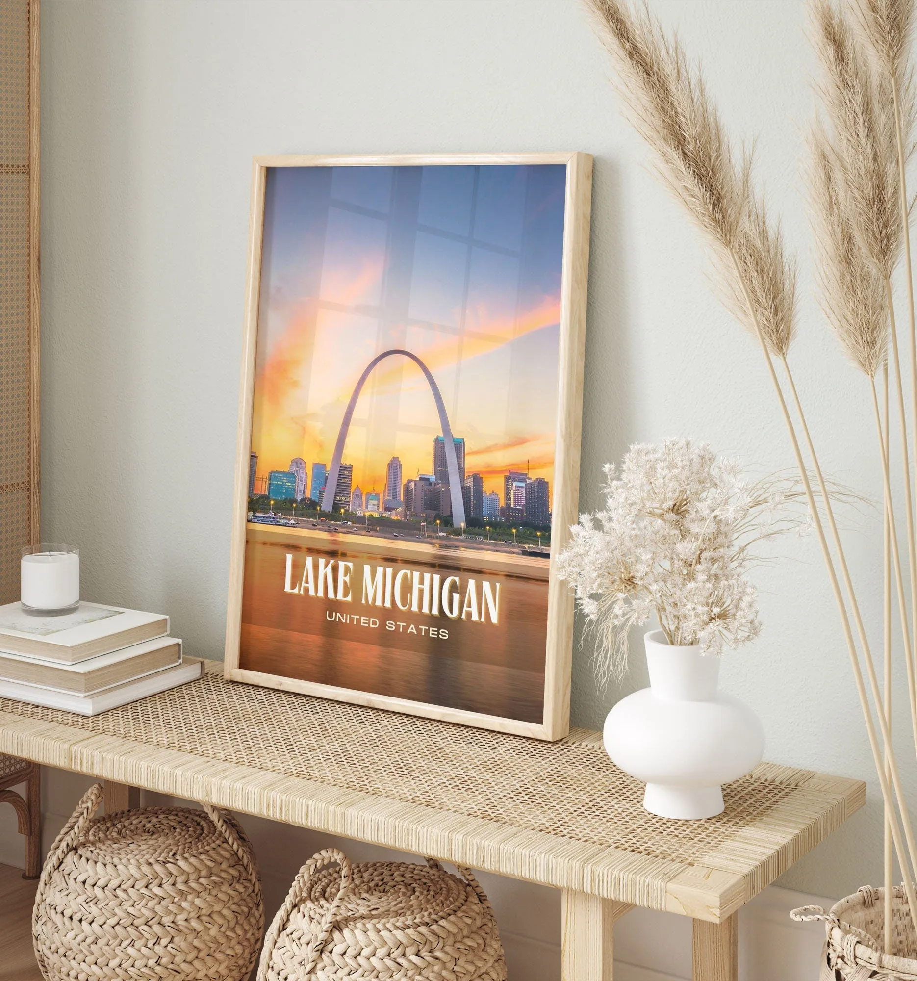 Missouri Retro Wall Art, USA