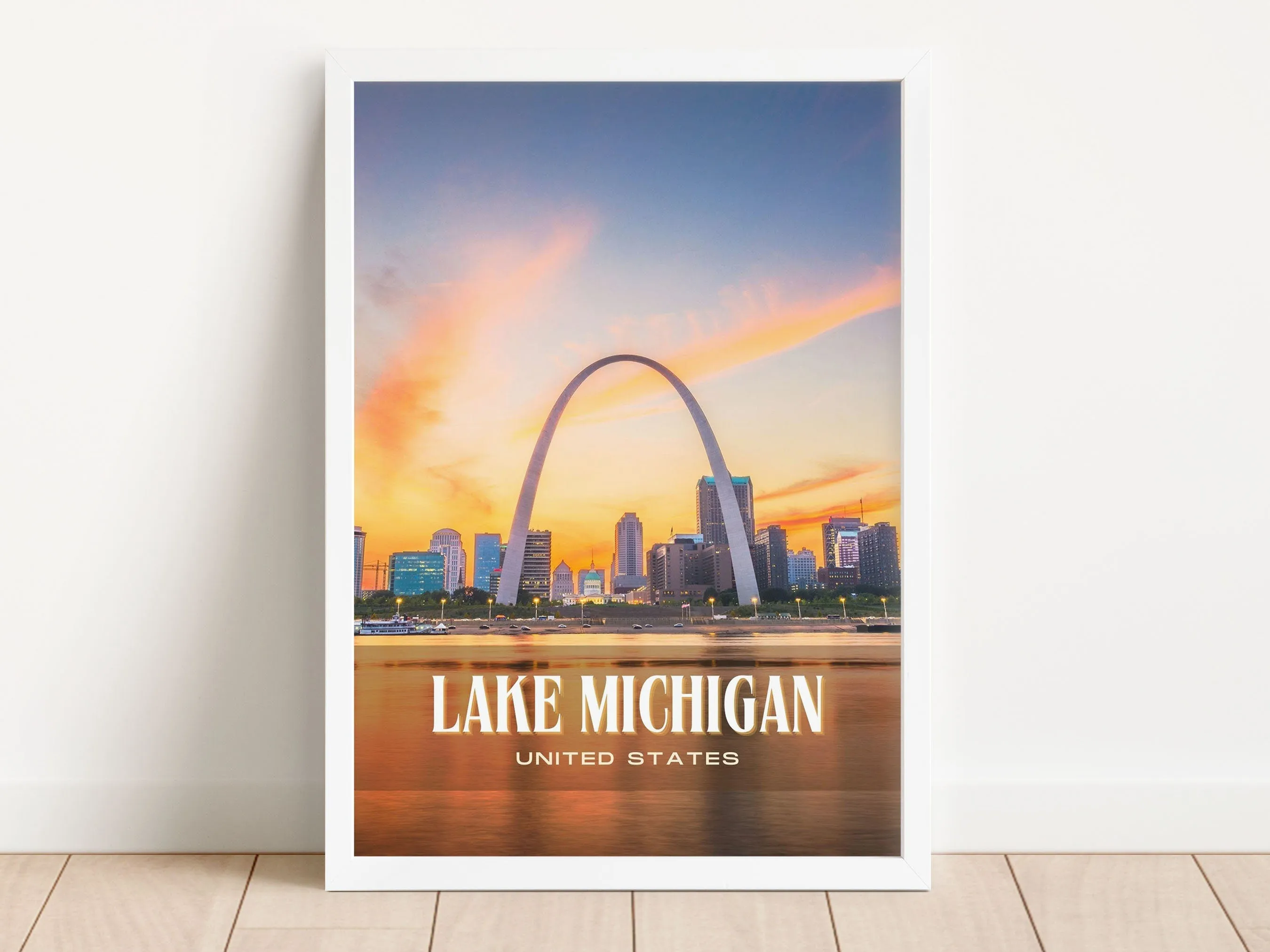 Missouri Retro Wall Art, USA