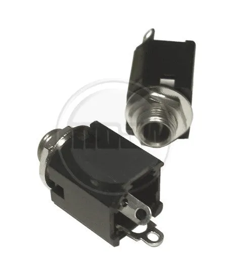 Mojotone 2-Conductor Enclosed 1/4'' Panel Mount Phone Jack, Sold Singularly