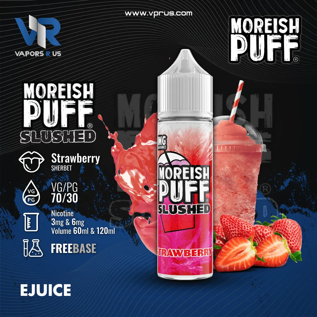 MOREISH PUFF SLUSHED - Strawberry