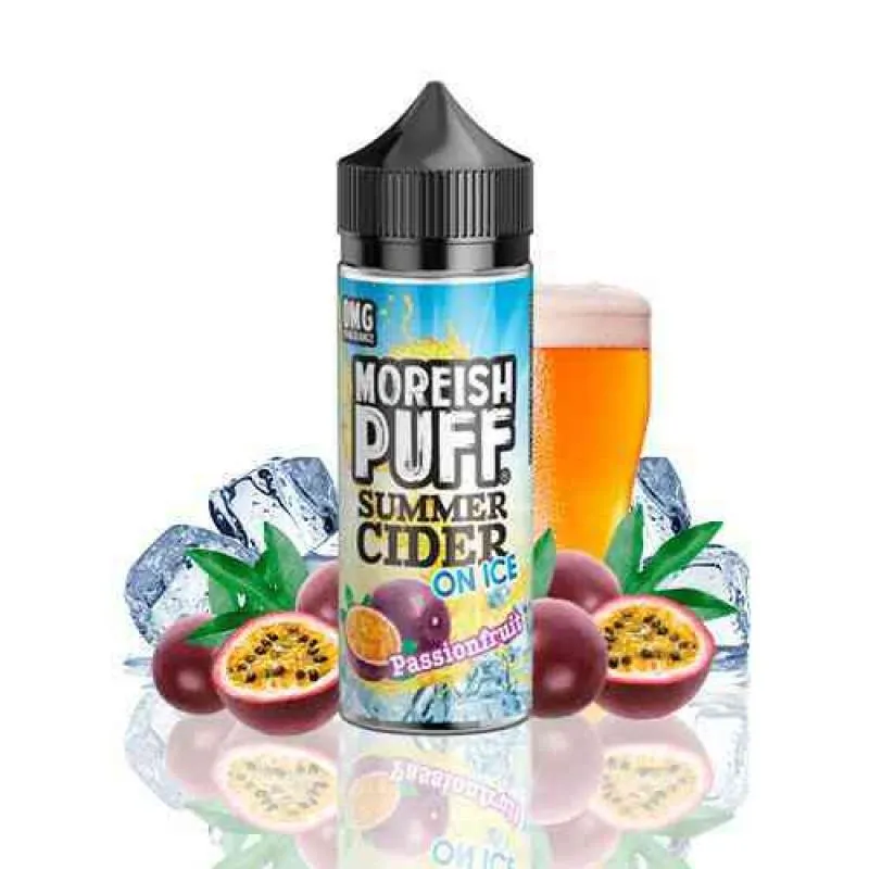 MOREISH PUFF SUMMER CIDER ON ICE - Passion Fruit
