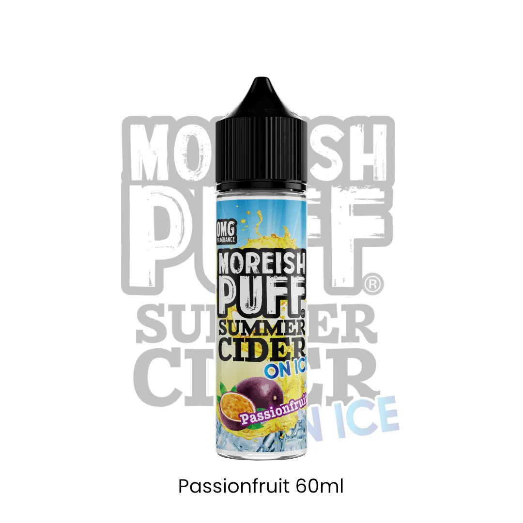 MOREISH PUFF SUMMER CIDER ON ICE - Passion Fruit