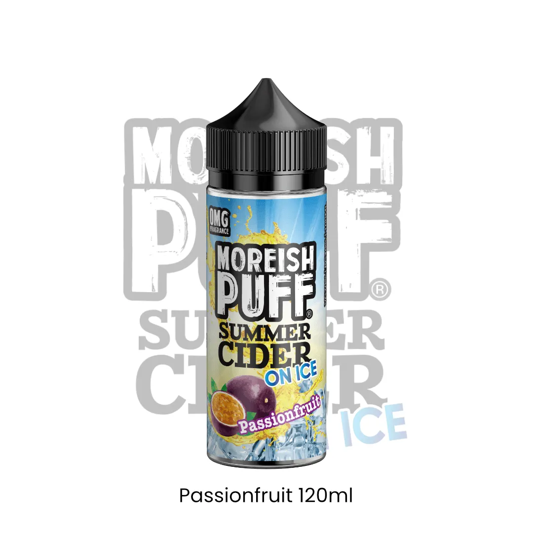 MOREISH PUFF SUMMER CIDER ON ICE - Passion Fruit