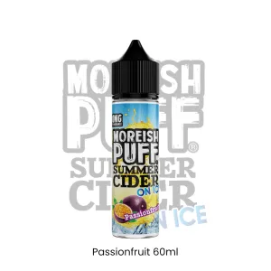 MOREISH PUFF SUMMER CIDER ON ICE - Passion Fruit