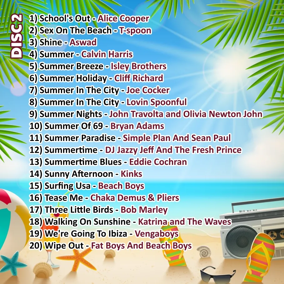 Mr Entertainer Big Karaoke Hits of Summer Party