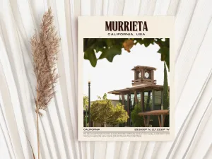 Murrieta Vintage Wall Art, California, USA