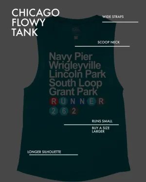 Mystery Chicago Flowy Tank