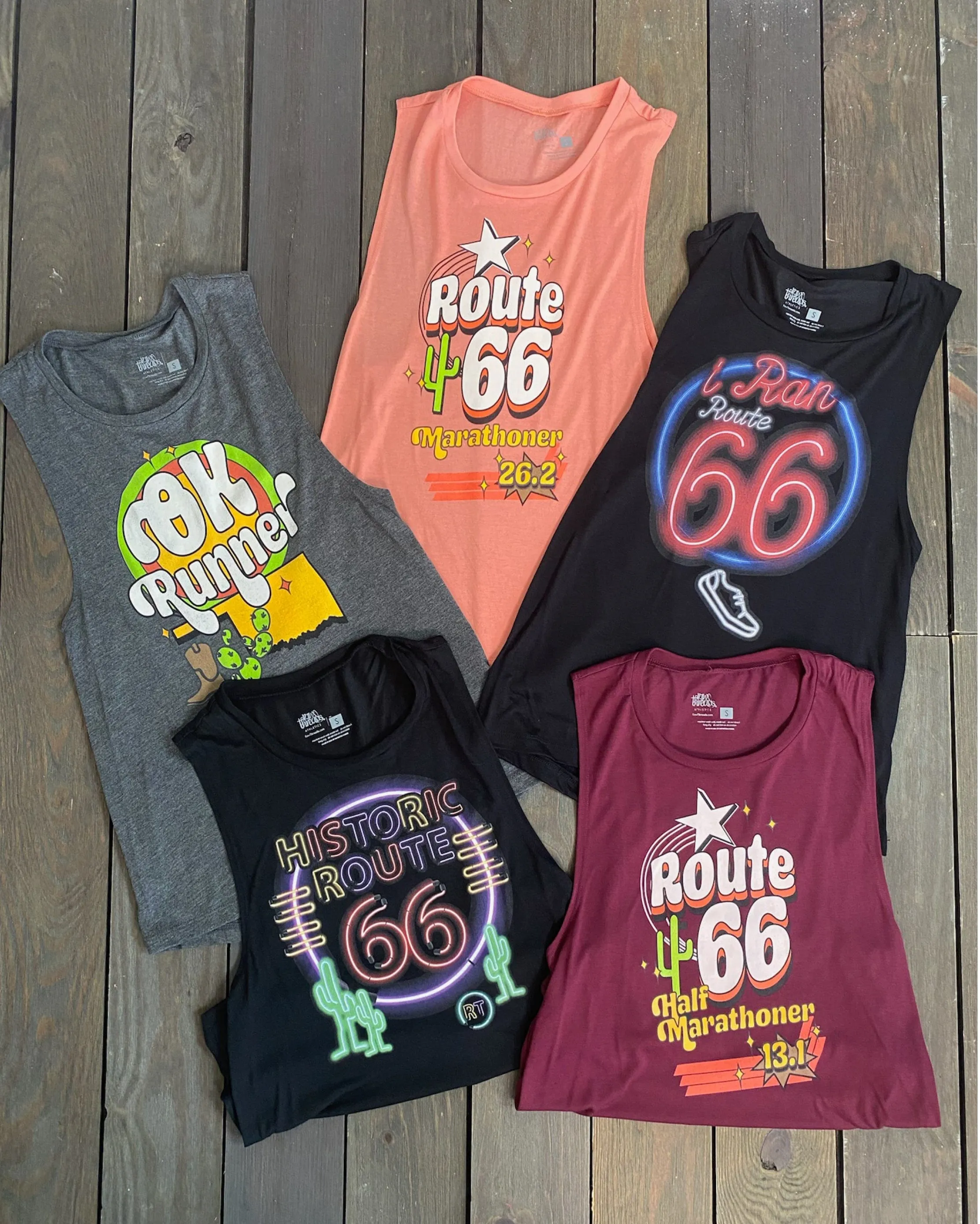 Mystery ROUTE 66 Design Flowy Tank