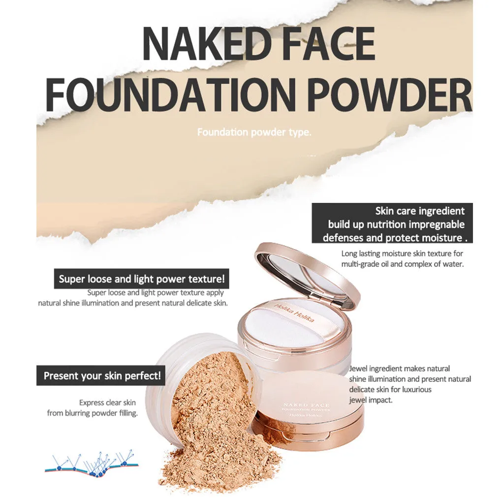 Naked Face Foundation Powder SPF26 PA  10g