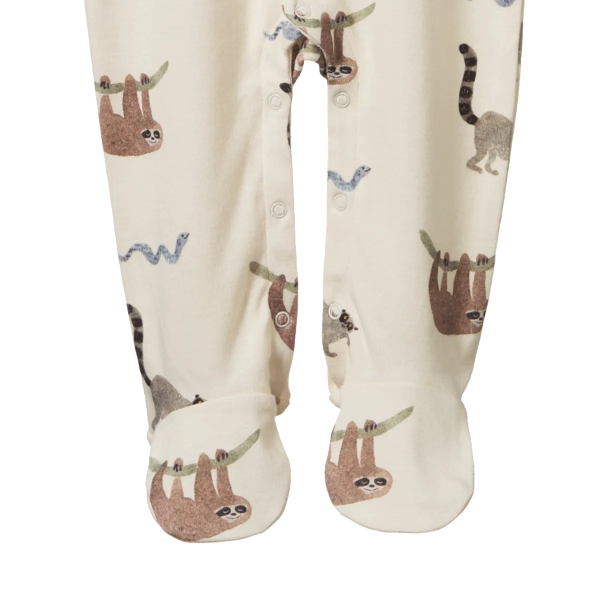 Nature Baby Cotton Stretch and Grow - Sloth Snuggle