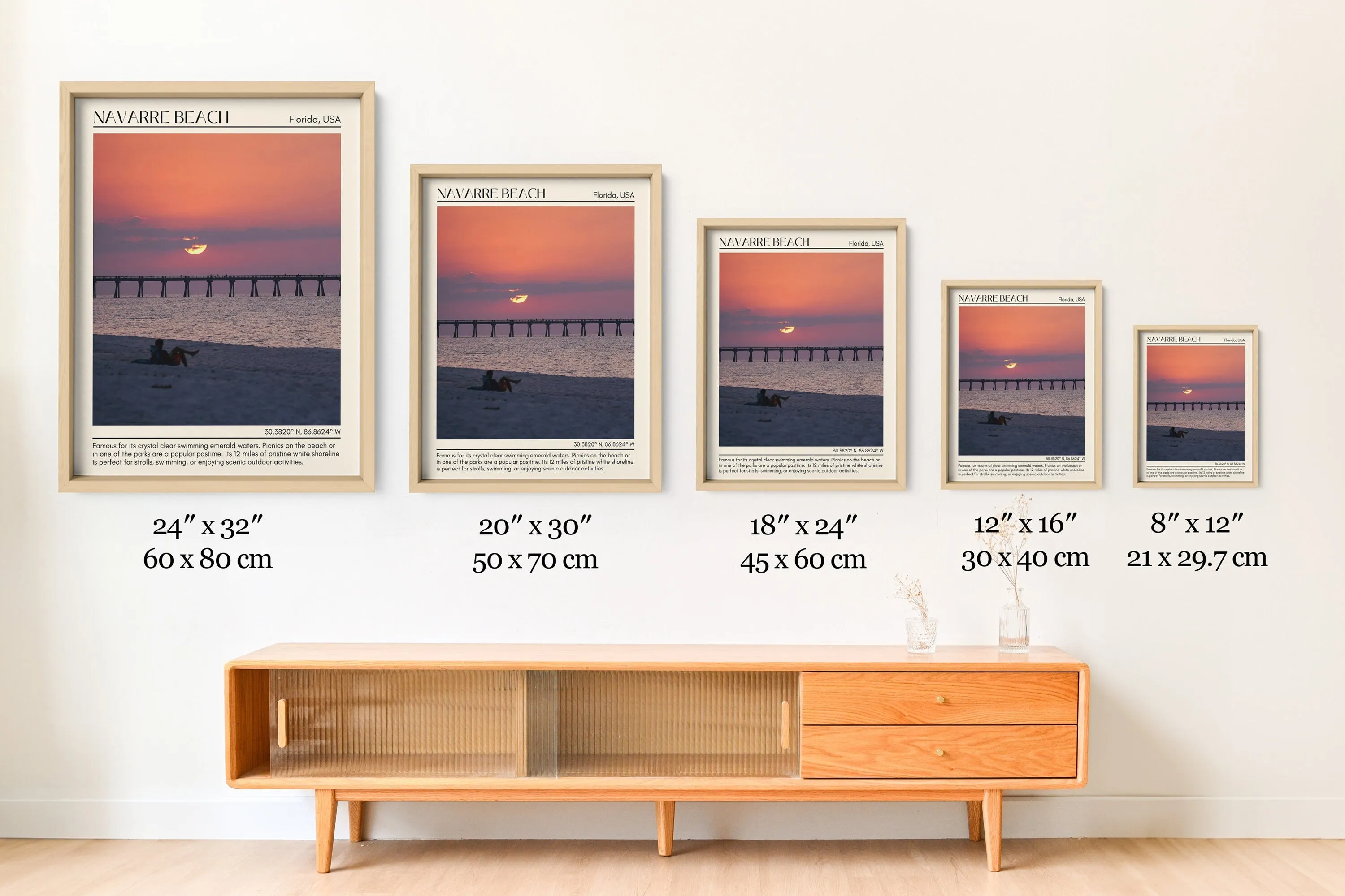 Navarre Beach Wall Canvas, USA