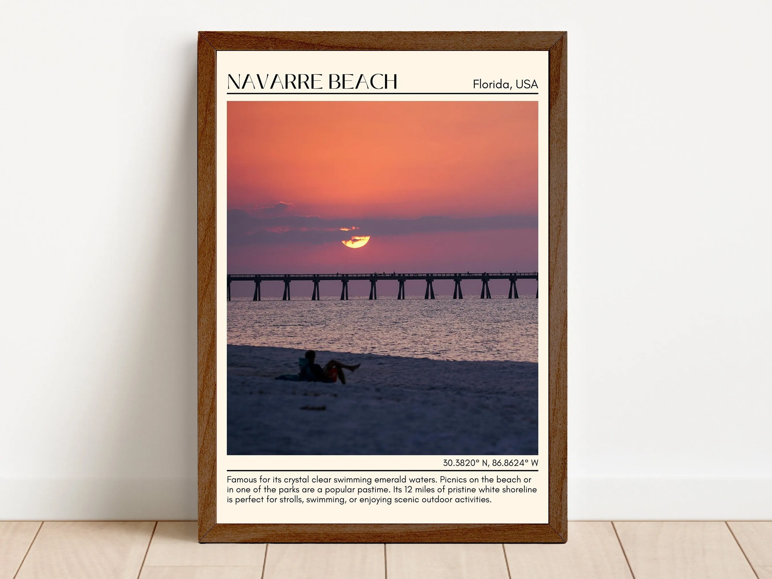 Navarre Beach Wall Canvas, USA