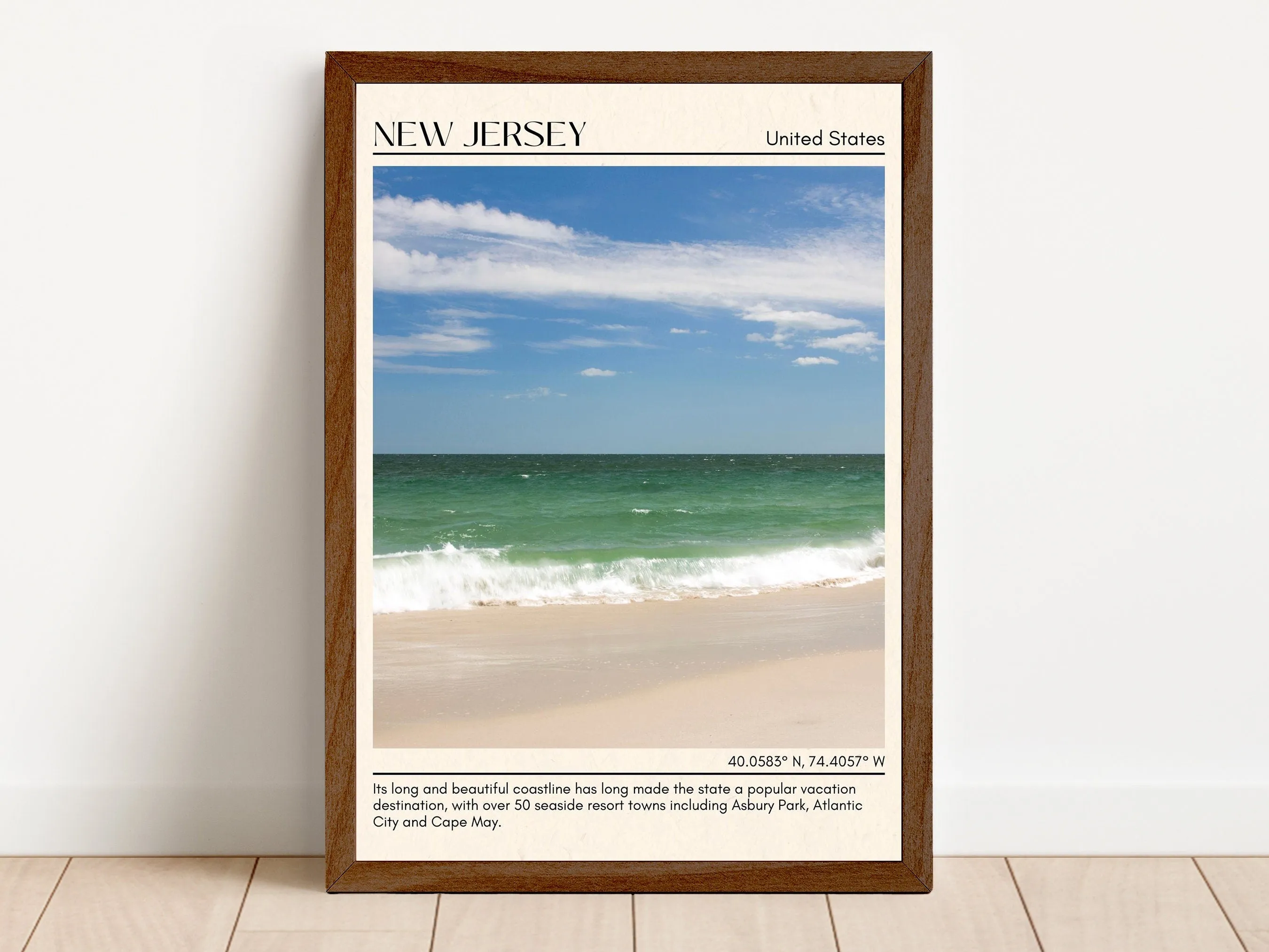 New Jersey Wall Art, USA