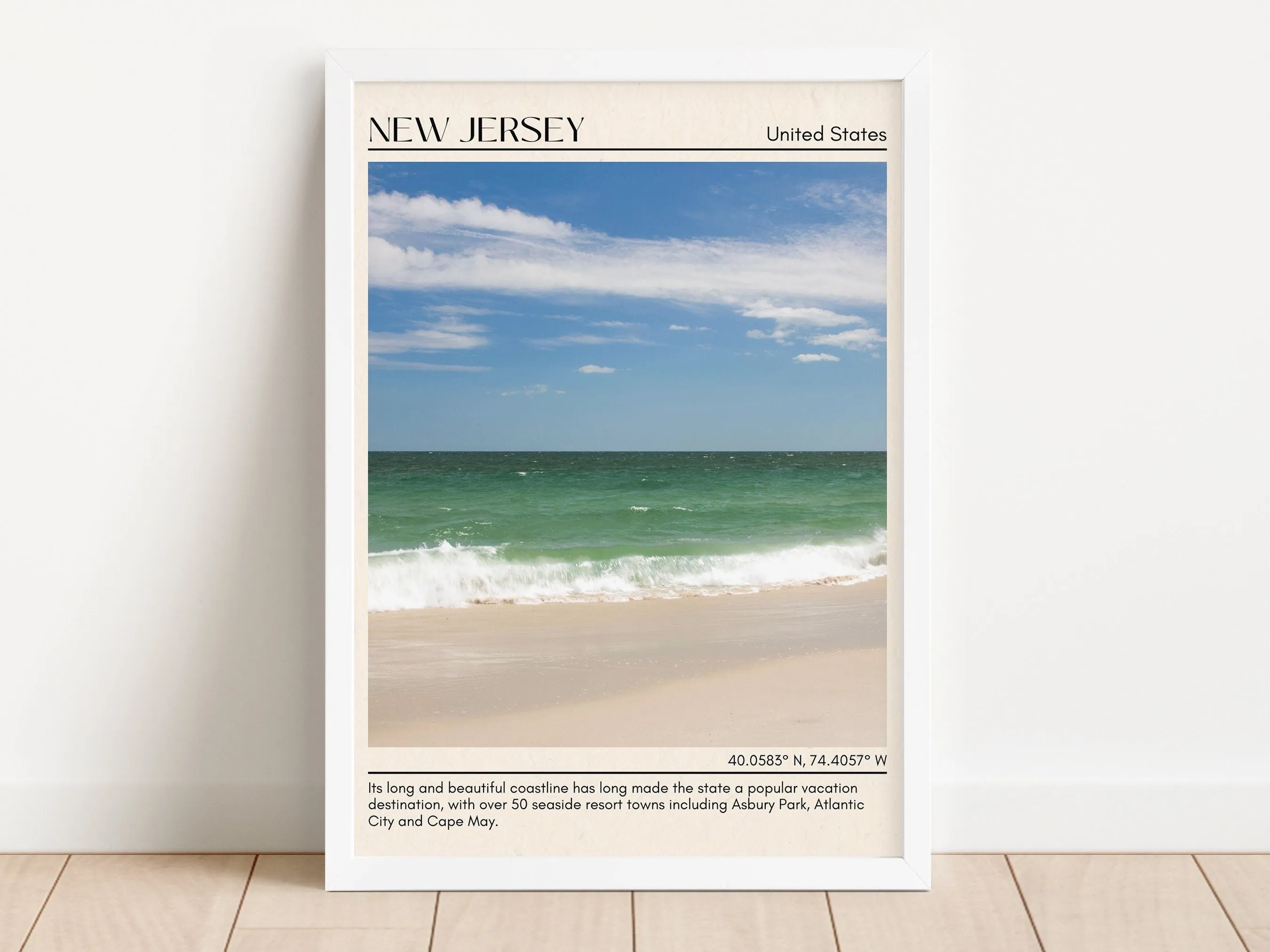 New Jersey Wall Art, USA