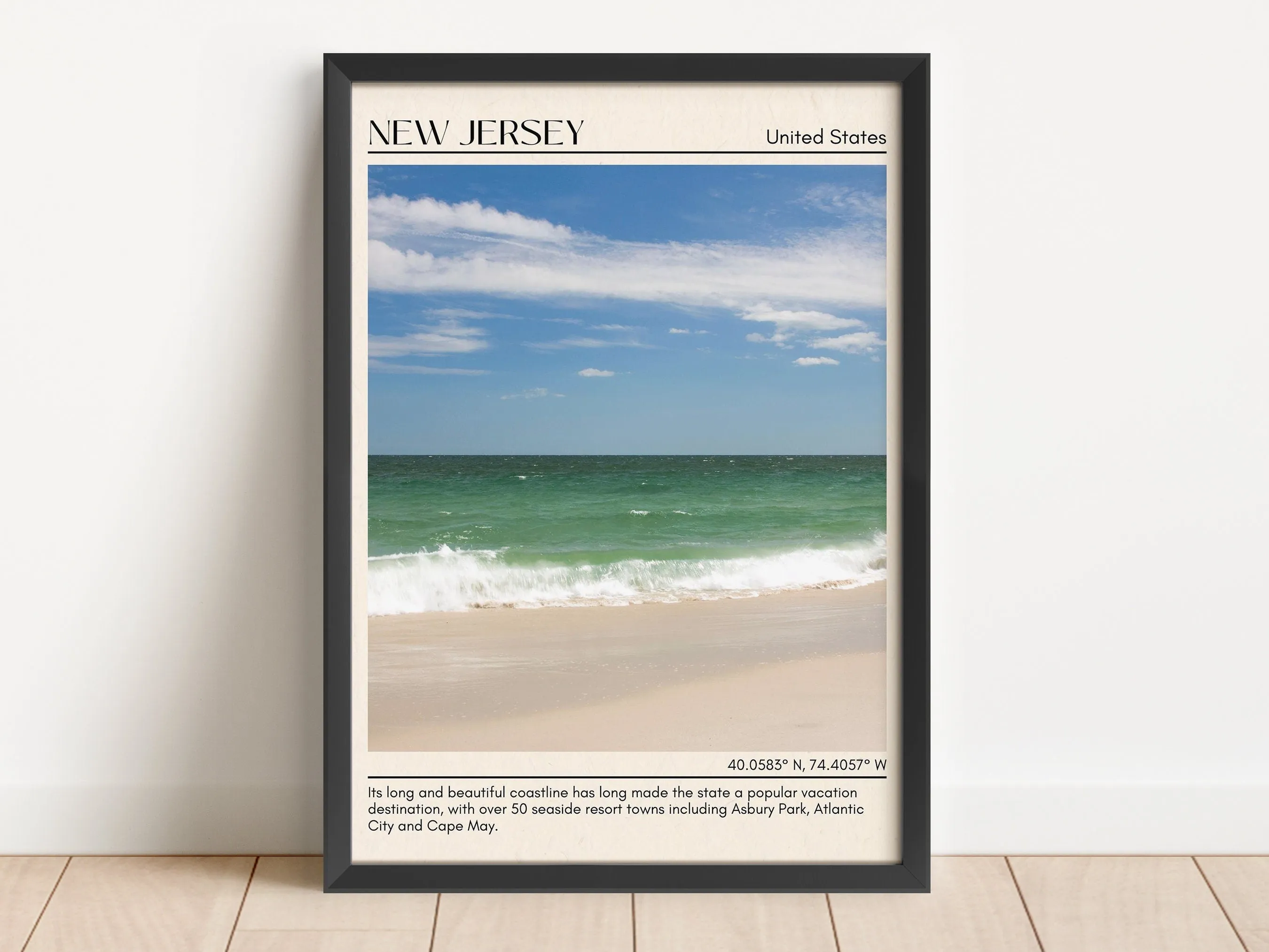 New Jersey Wall Art, USA
