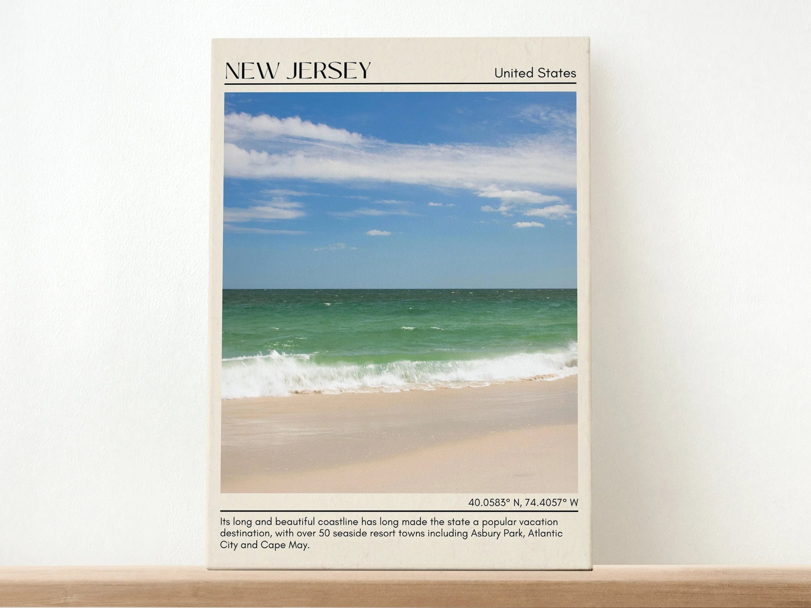 New Jersey Wall Art, USA