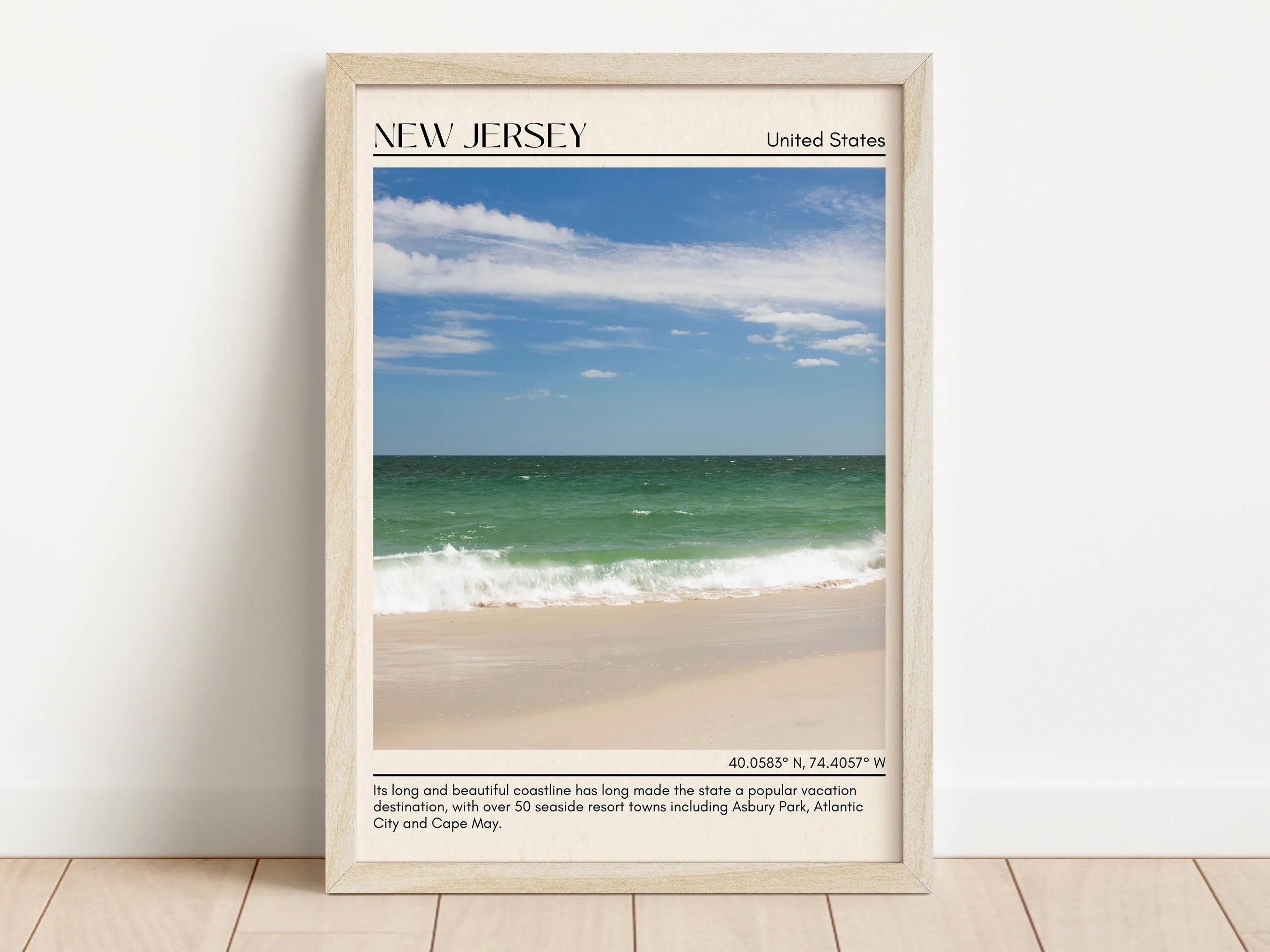New Jersey Wall Art, USA