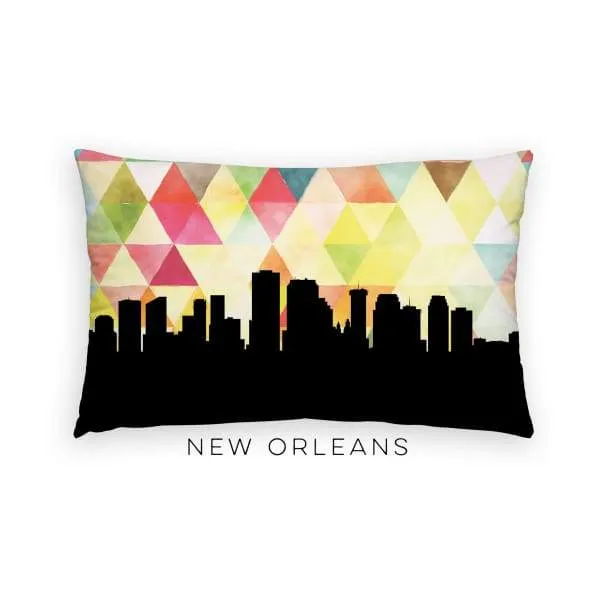 New Orleans, Louisiana geometric skyline