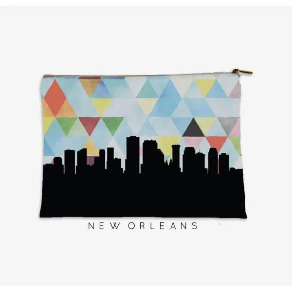 New Orleans, Louisiana geometric skyline