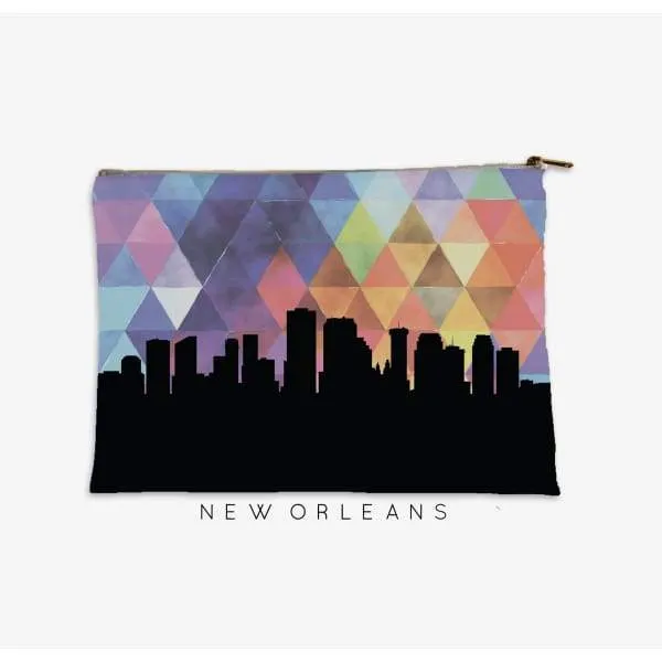 New Orleans, Louisiana geometric skyline