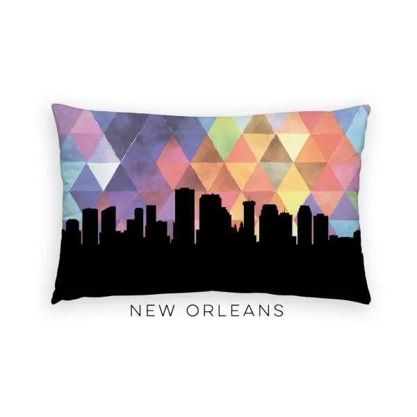New Orleans, Louisiana geometric skyline