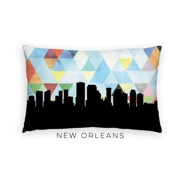 New Orleans, Louisiana geometric skyline
