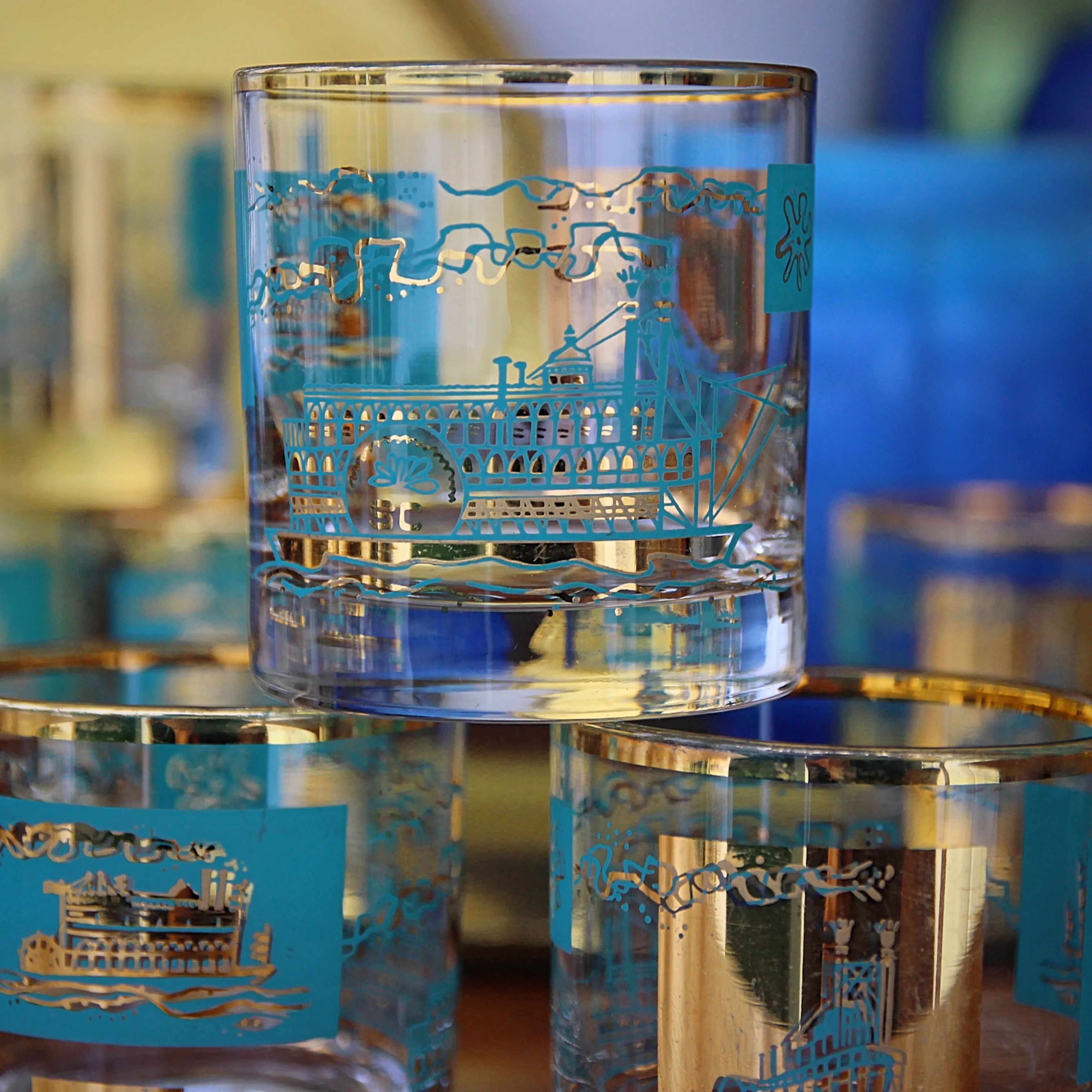 New Orleans Rocks Glasses (8)