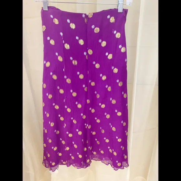 Nicole Miller Strapless Sweat heart Dress Sz: 8