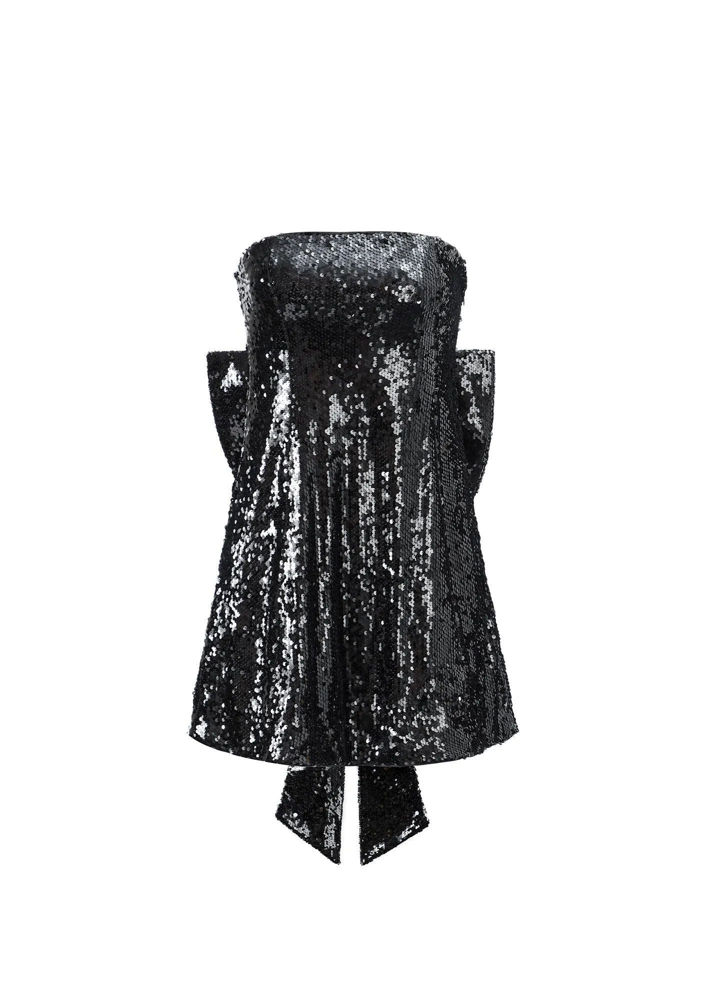 No.2: The Black Sequin Bow Dress