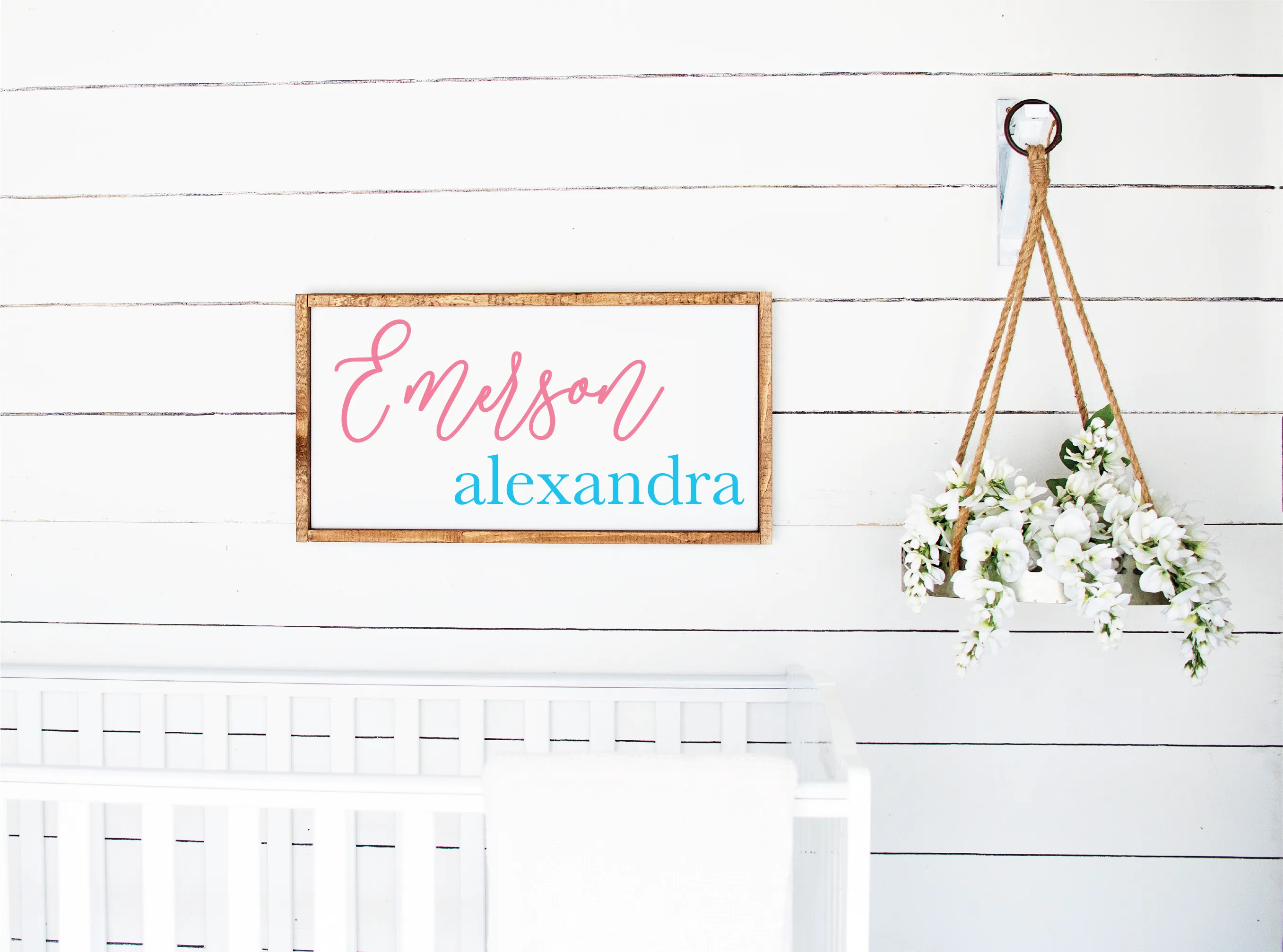 Nursery Name Sign