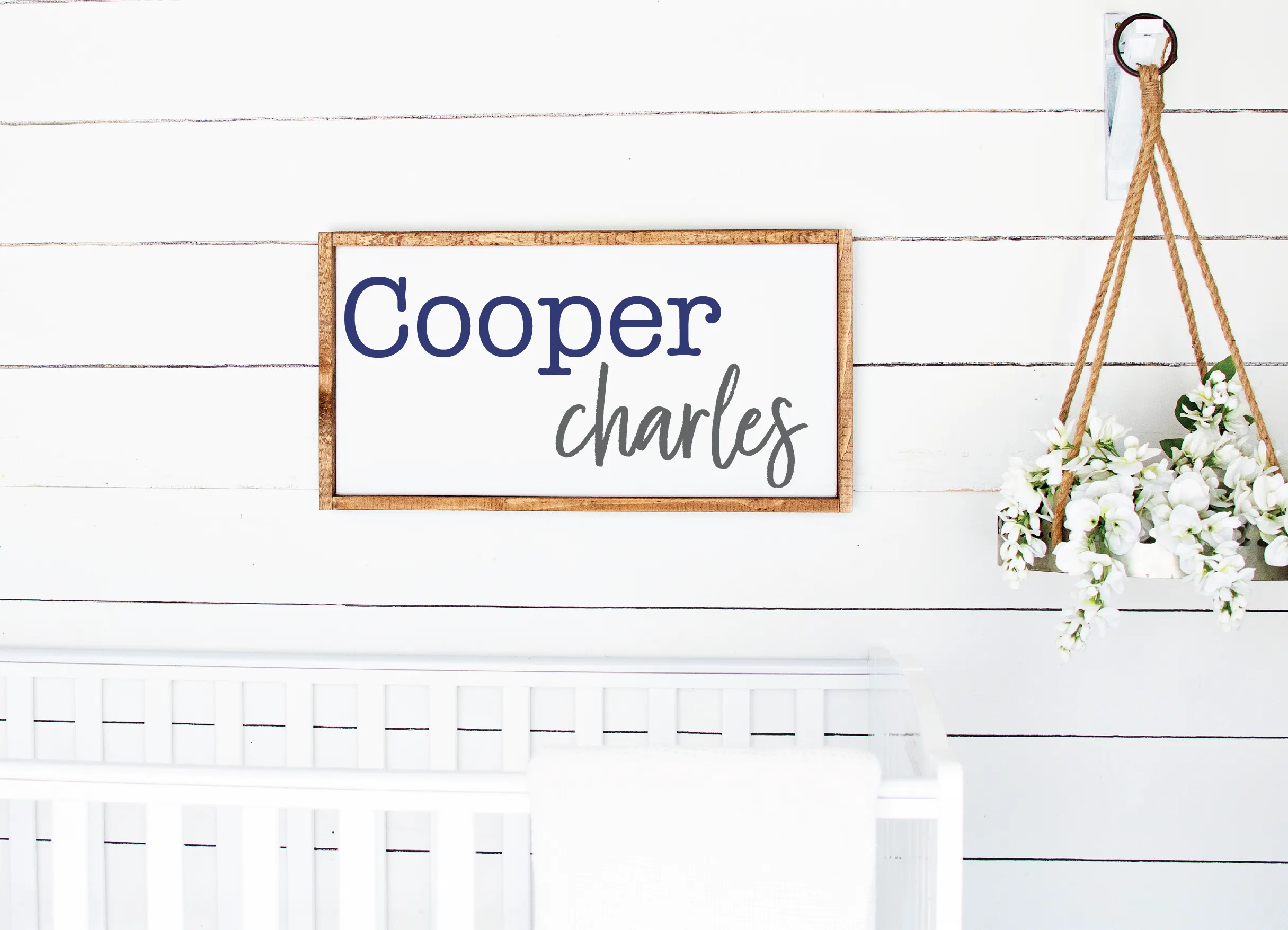 Nursery Name Sign