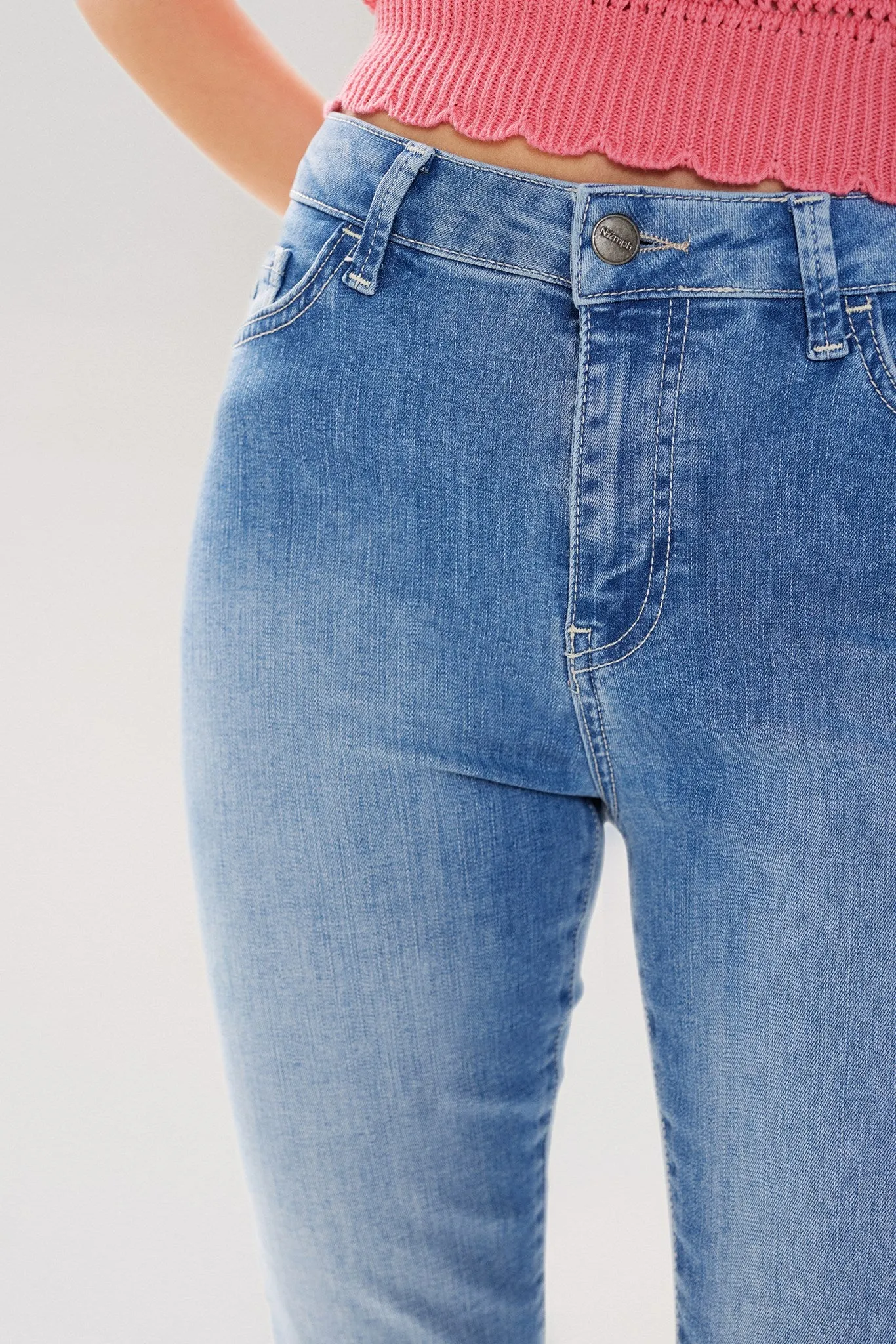 NUSIDNEY LIGHT BLUE - Light Blue Denim